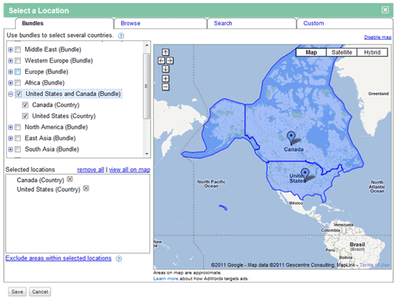 adwords geo targeting with PPC