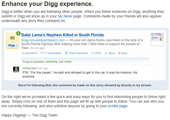 finding people on digg.com
