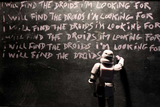 Stormtrooper Blackboard