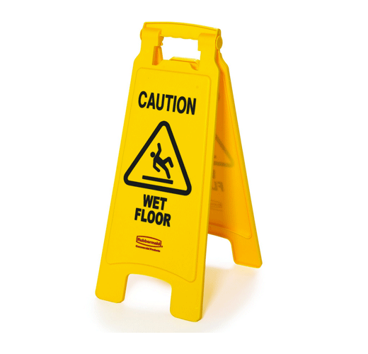 10 caution wet floor