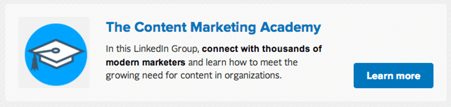 the content marketing academy