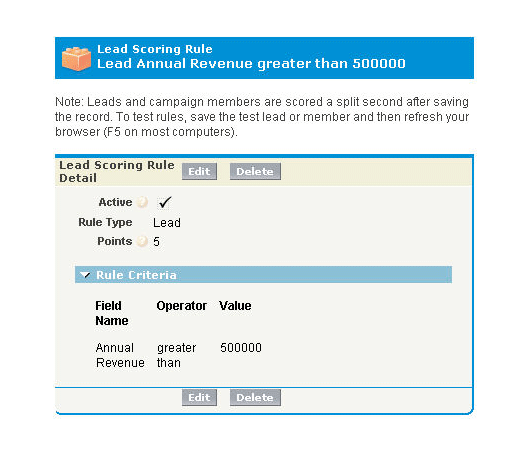 lead scoring app