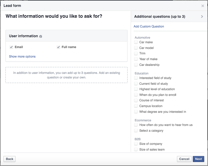 facebook-lead-gen-questions