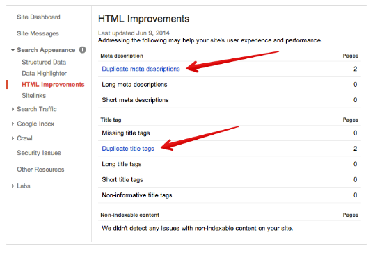 HTML Improvements 1