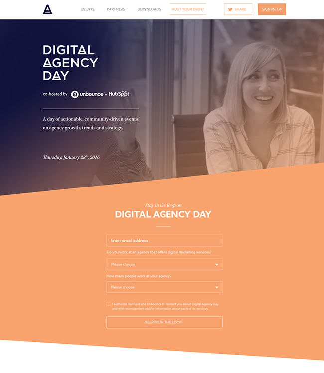 DigitalAgencyDay microsite cropped