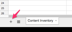 Content Inventory NeilPatel com Google Sheets and TextExpander 1
