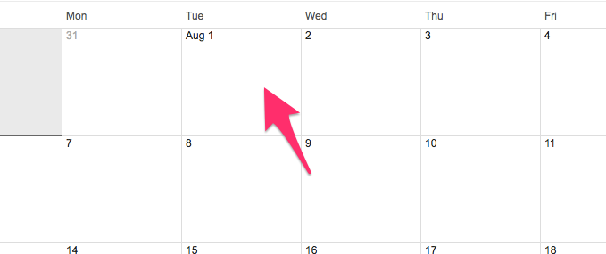 Google Calendar Month of Aug 2017 6