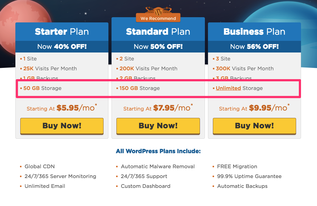 HostGator Pricing Compare Hosting Plans and Pricing HostGator