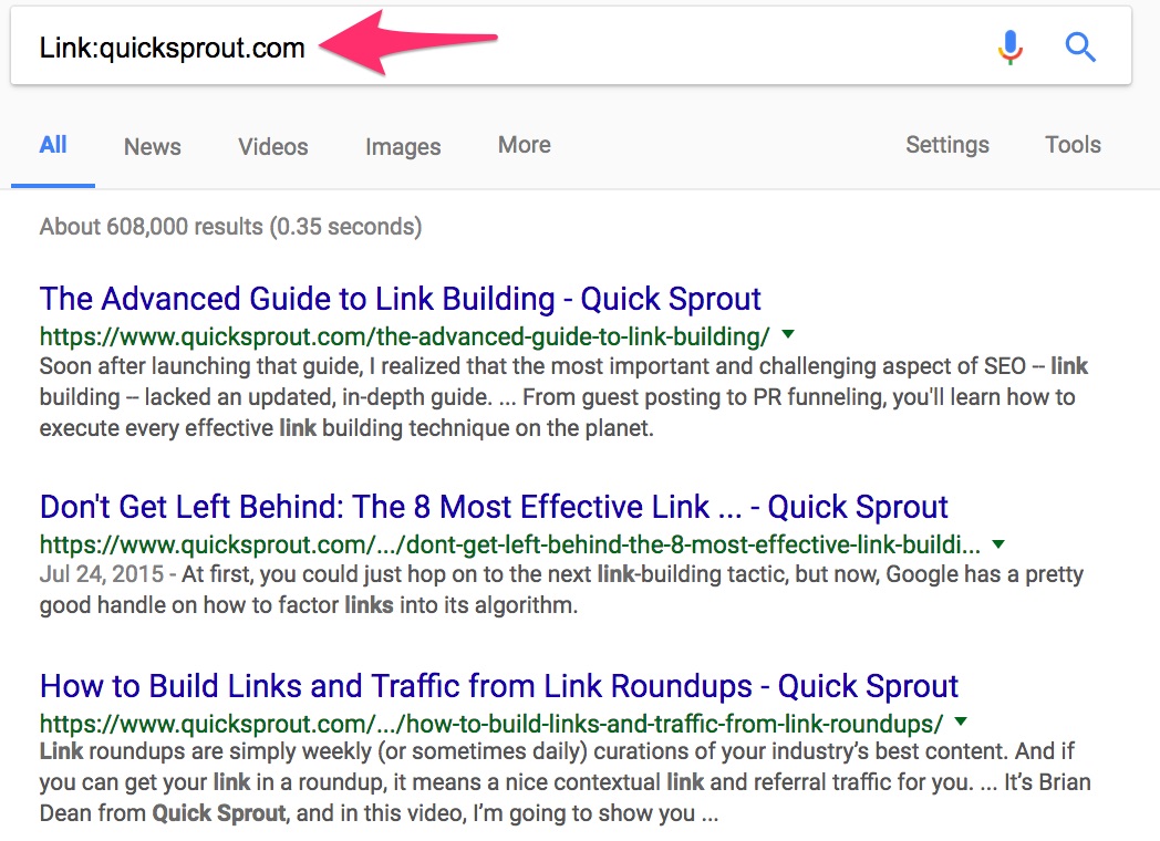 Link quicksprout com Google Search