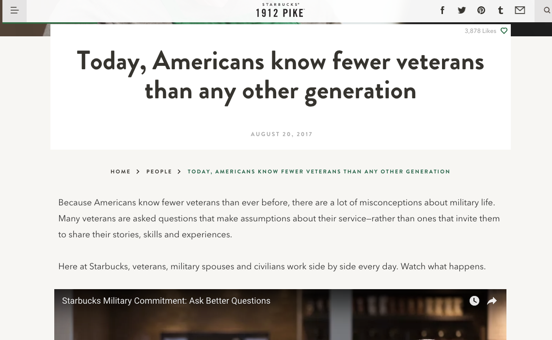 Today Americans know fewer veterans than any other generation 1912 Pike