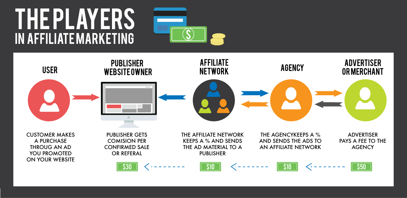 affiliate networks infographic