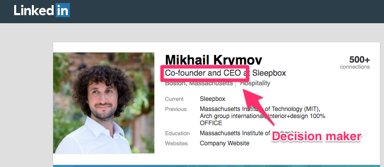 Mikhail Krymov Professional Profile