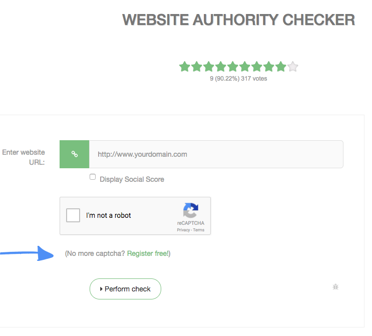 Website Authority Checker PR DA PA MOZ Backlinks 4