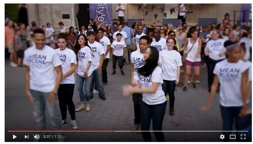 Flashmob at Sears Shop Your Way with Derek Hough jeanscene derekhough searsStyle YouTube