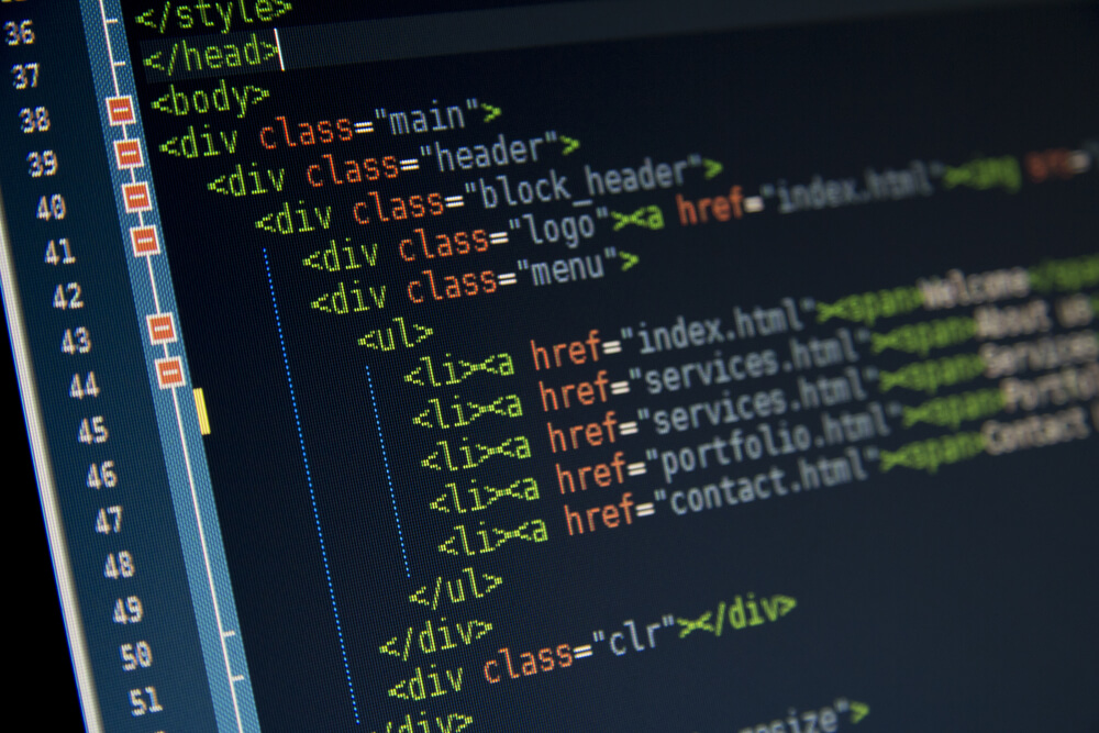 códigos html para páginas web