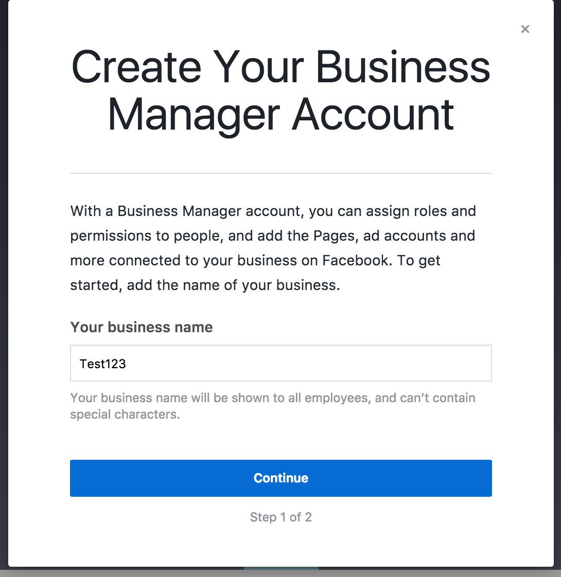 Business Manager Overview