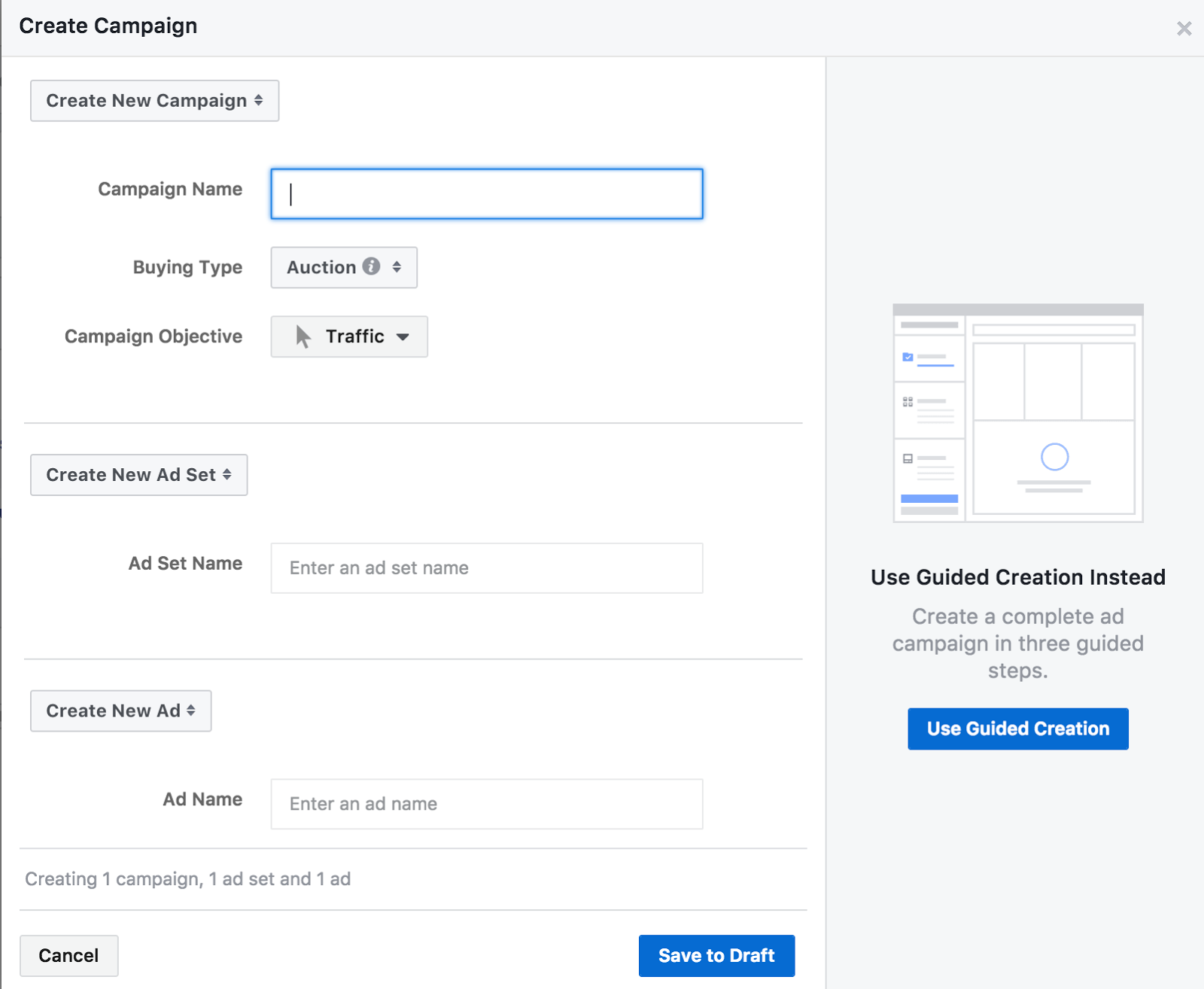 Power Editor Manage Ads Campaigns 2
