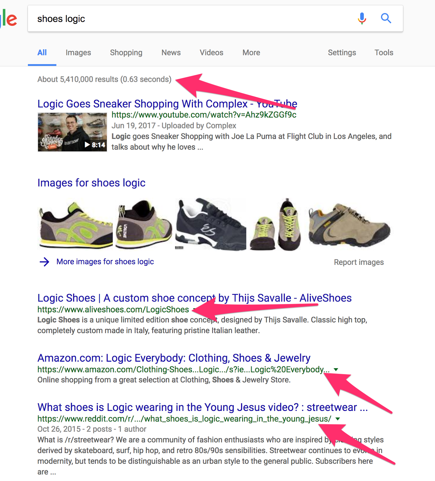 shoes logic Google Search
