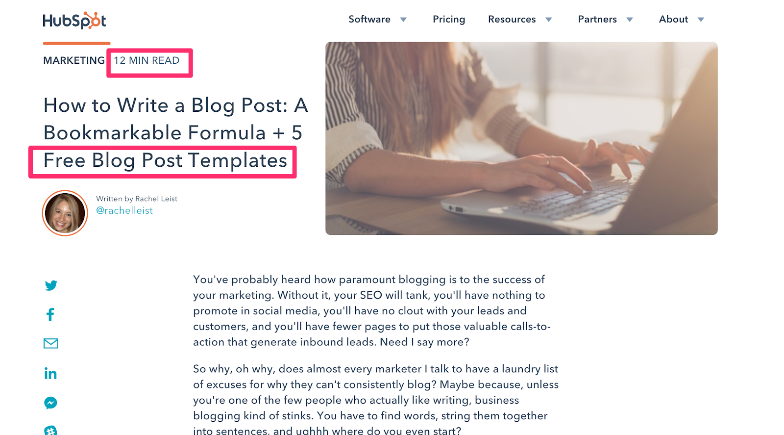 Arc and How to Write a Blog Post A Bookmarkable Formula 5 Free Blog Post Templates 1