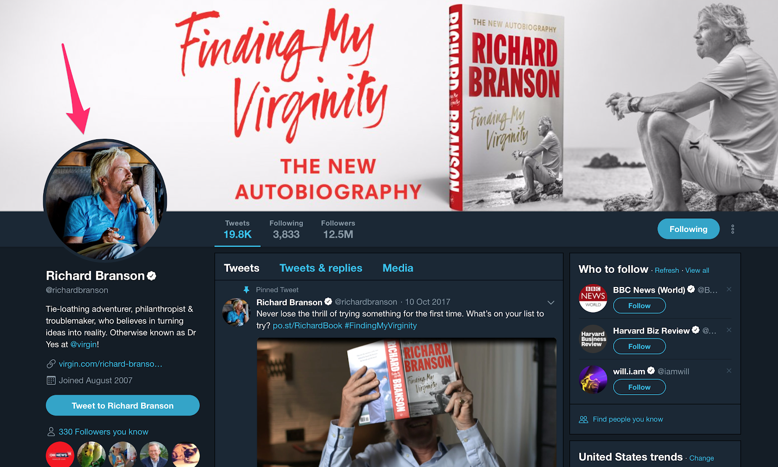 Richard Branson richardbranson Twitter