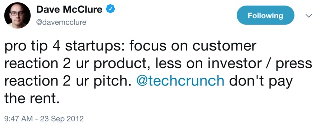 techcrunch and public relations don't pay the rent