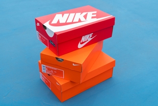 caixas de calçados da marca Nike