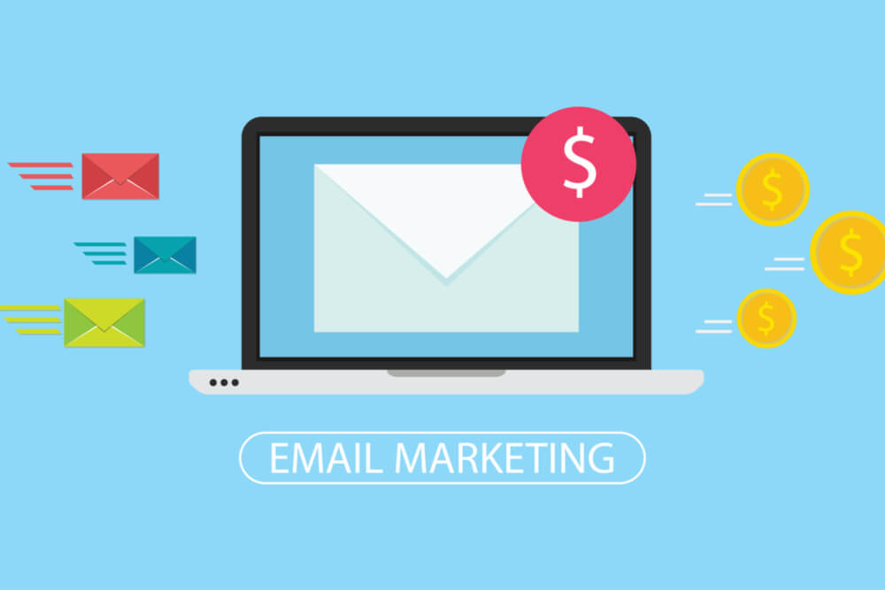 ilustração sobre email marketing