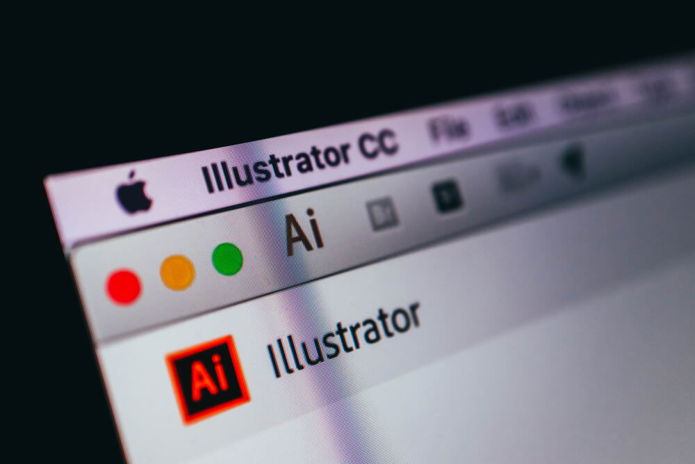 logo do aplicativo para criação de ilustrações Illustrator de empresa Adpbe