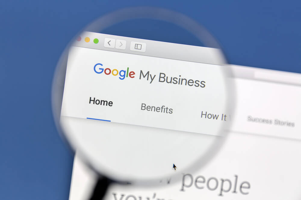 google my business como exemplo de opção de ferramenta para anúncio de site no google