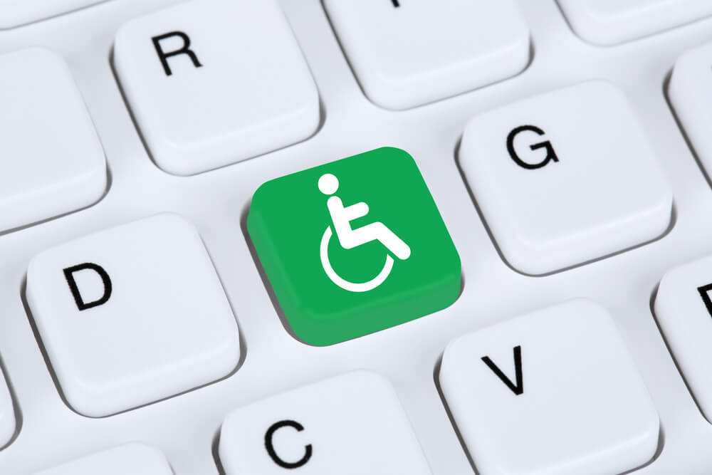 web acessivel para deficientes físicos